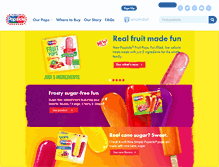 Tablet Screenshot of popsicle.com